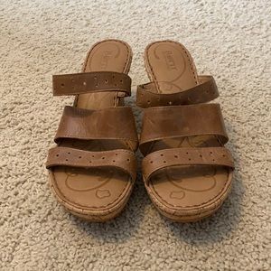 Comfortable wedge sandal